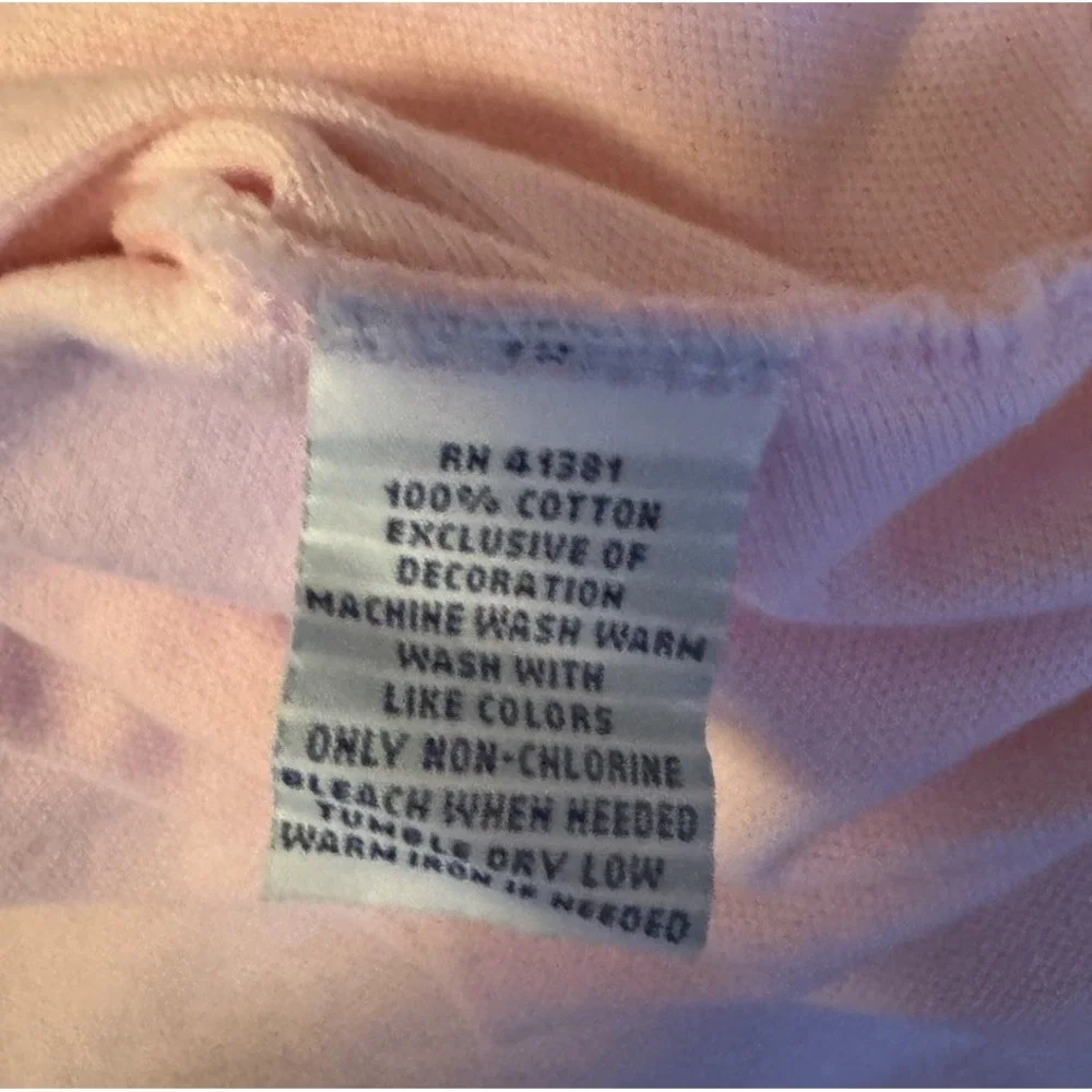 RALPH LAUREN Men's XL Pink Polo Shirt 100% Cotton Custom Fit In Excellent Cond.